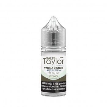 Vanilla Crunch by Taylor Salts eLiquid 30mL Bottle