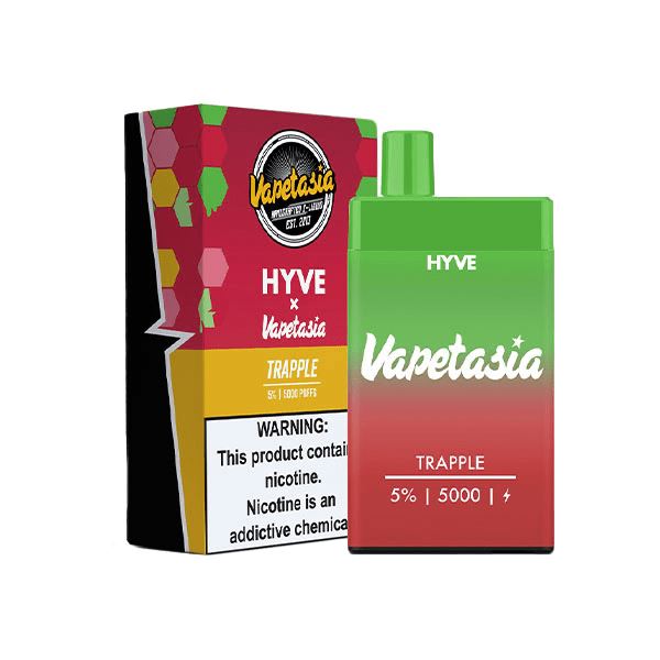 Vapetasia Hyve Mesh Disposable | 5000 Puffs | 12mL trapple with packaging