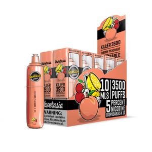 Vapetasia – Killer Fruits Disposable | 3500 Puffs | 10mL - Cherry Peachade with packaging