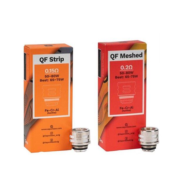 Vaporesso QF Coils | 3-Pack Group Photo