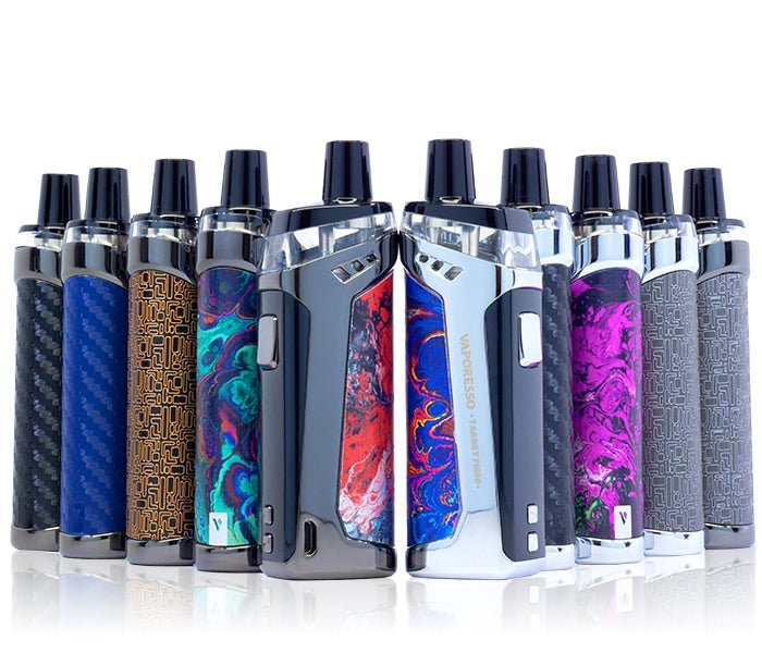 Vaporesso Target PM80 Pod System Kit group photo