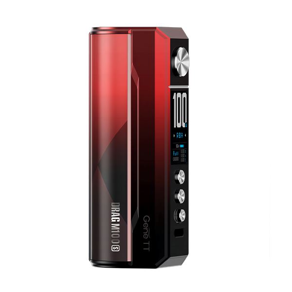 VooPoo Drag M100S Mod - Red Black