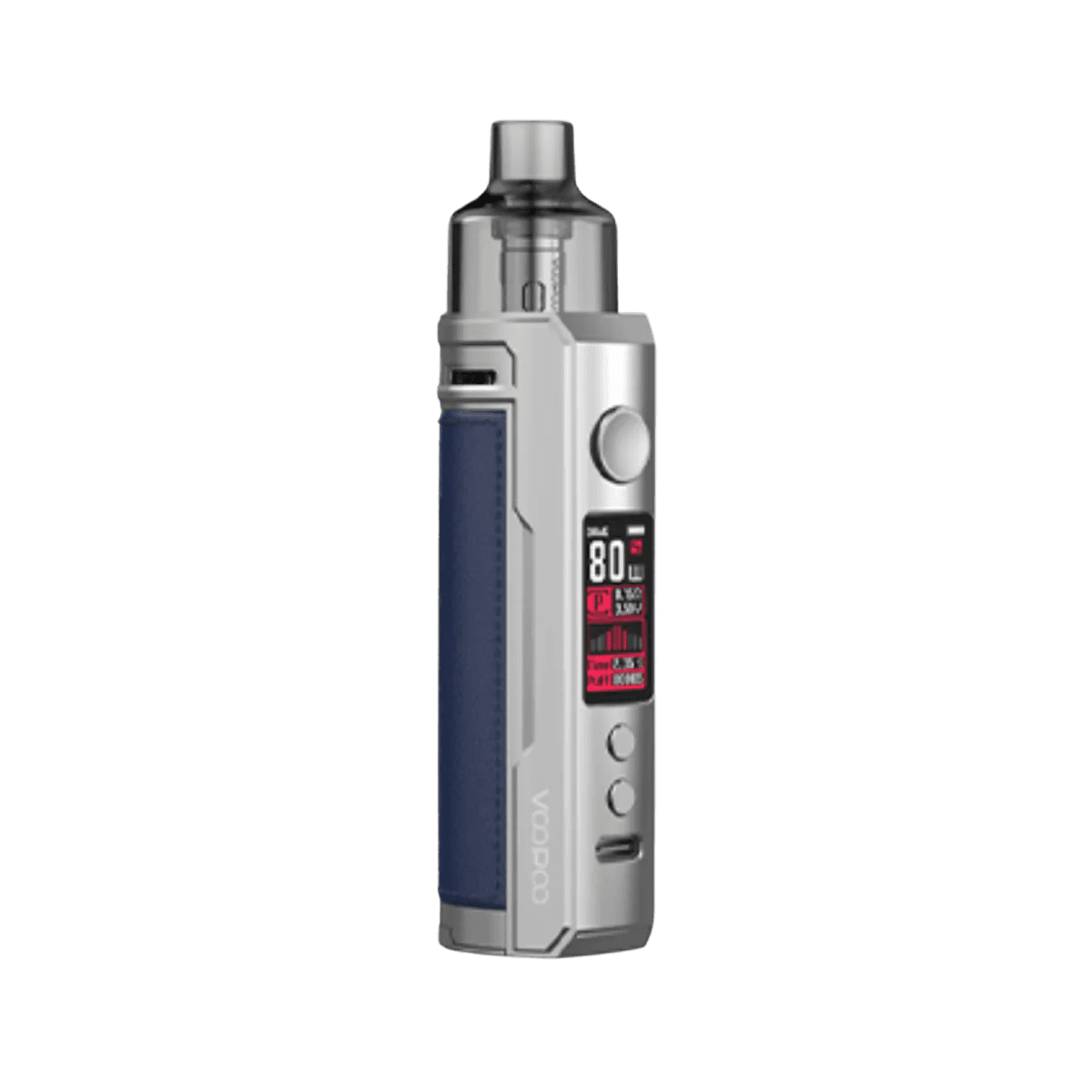 VooPoo Drag X 80w Pod Mod Kit - Silver Blue