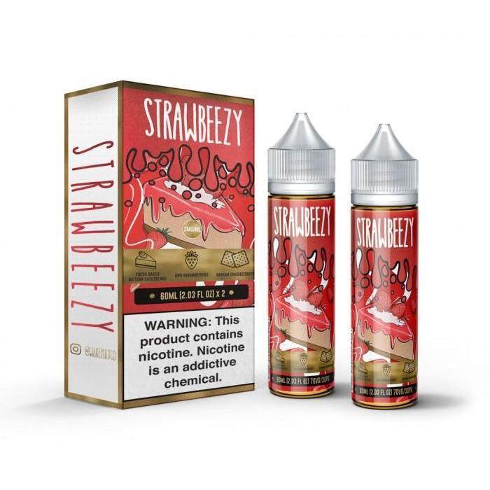 Strawbeezy by WAKE 120ml with packaging