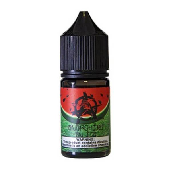 Watermelon on Ice by Anarchist Salt E-Liquid bottle