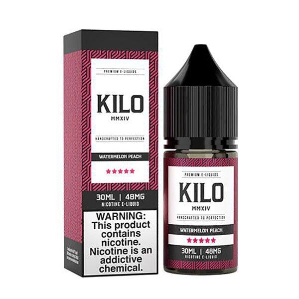 Watermelon Peach by Kilo Salt E-Liquid with packaging