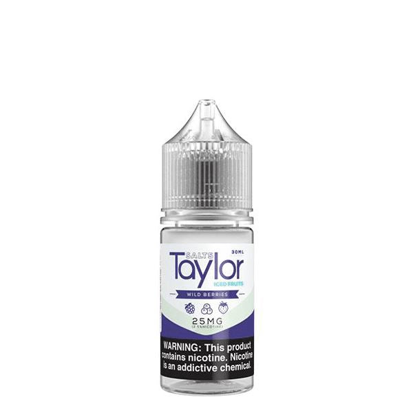 Wild Berries ICED by Taylor Salt E-Liquid bottle