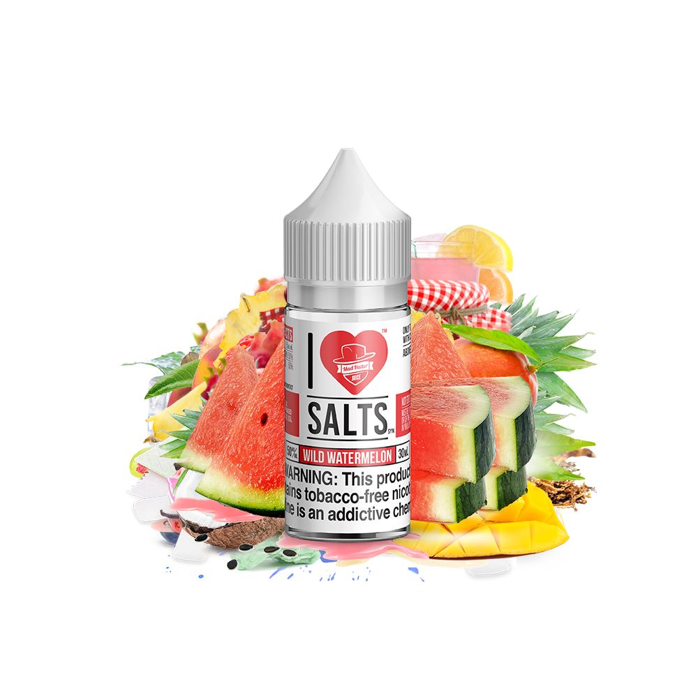 WLD WTRMN by I Love Salts E-Liquid with Background