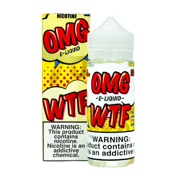 WTF by OMG Synthetic 120ml with packaging