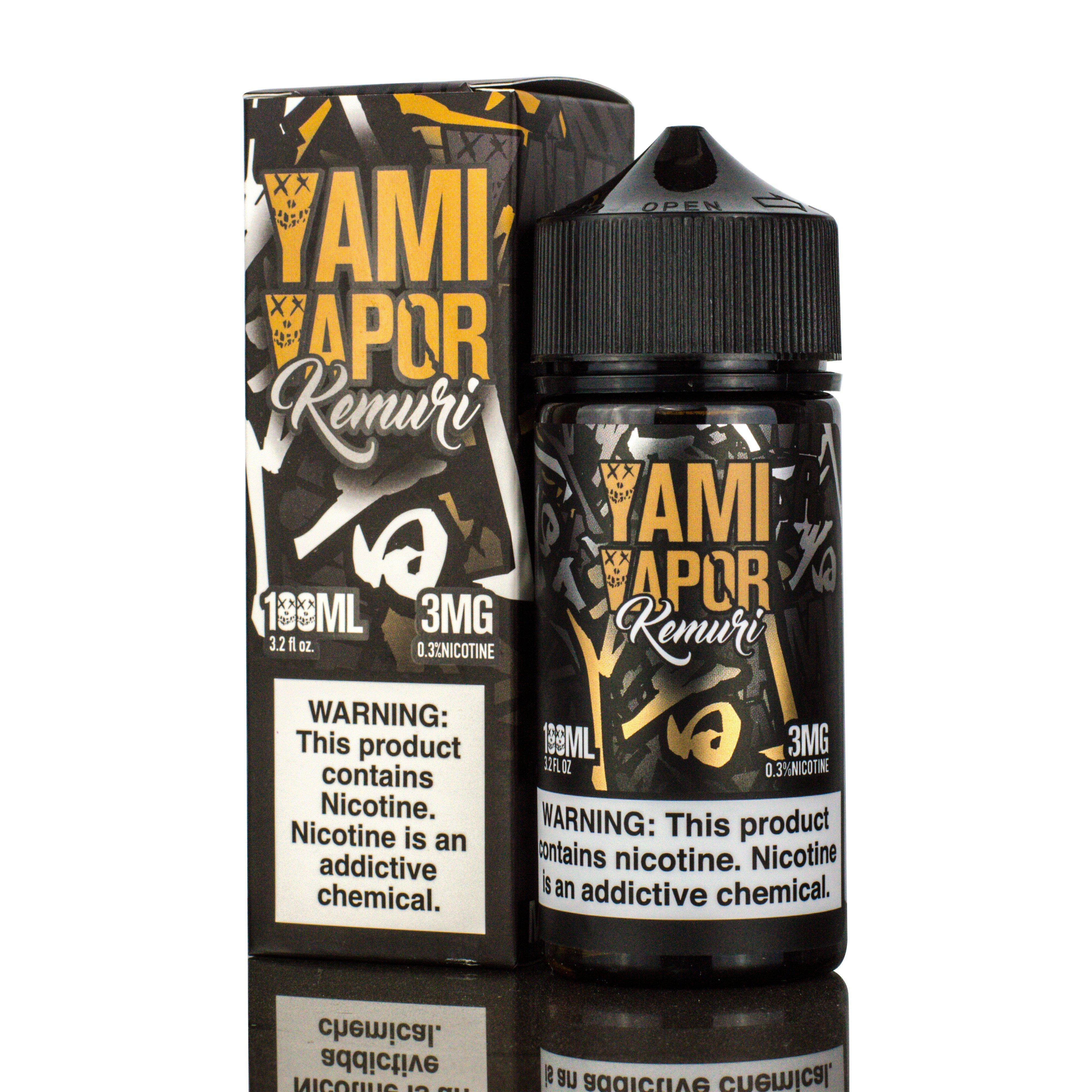 Kemuri by Yami Vapor 100ml with packaging