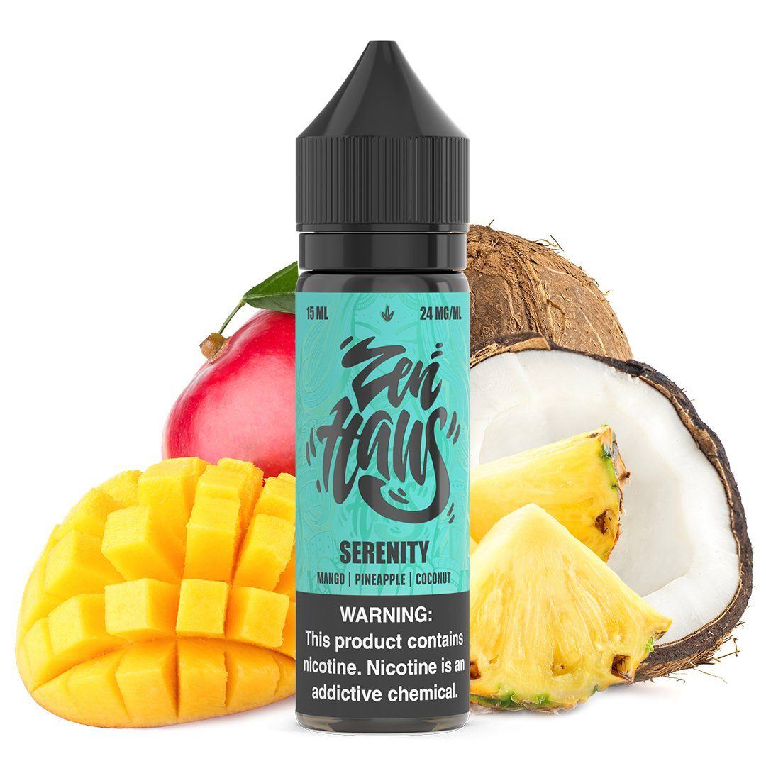 Serenity by ZEN HAUS SALTS E-Liquid 15ml bottle 